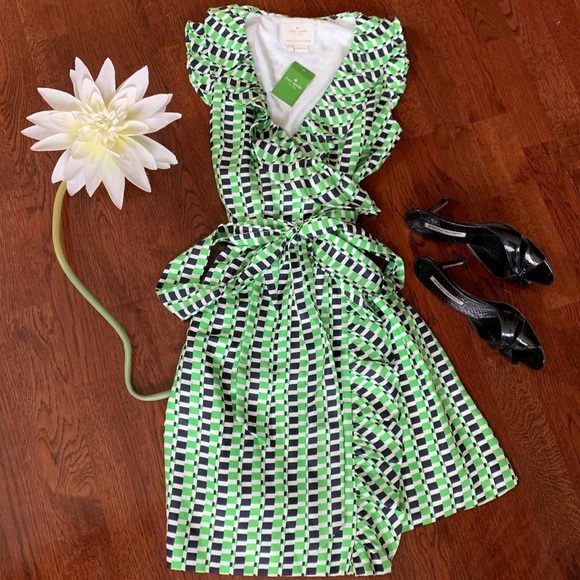 KATE SPADE | Aubrey wrap dress - Picture 2 of 9